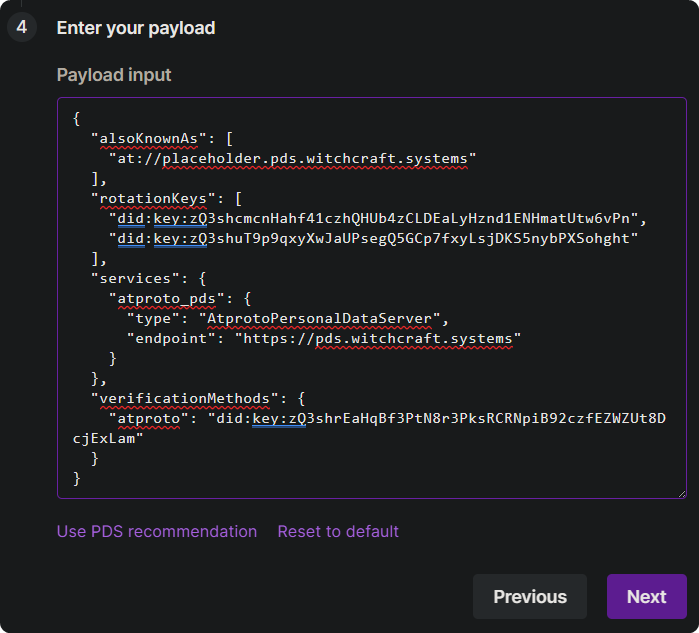 Image of payload data in boat.kelinci.net's PLC applicator